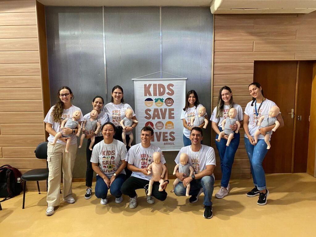 Acolhida de Medicina FURG-RS Kids Save Lives Brasil